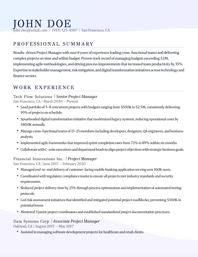 Creative Resume Template