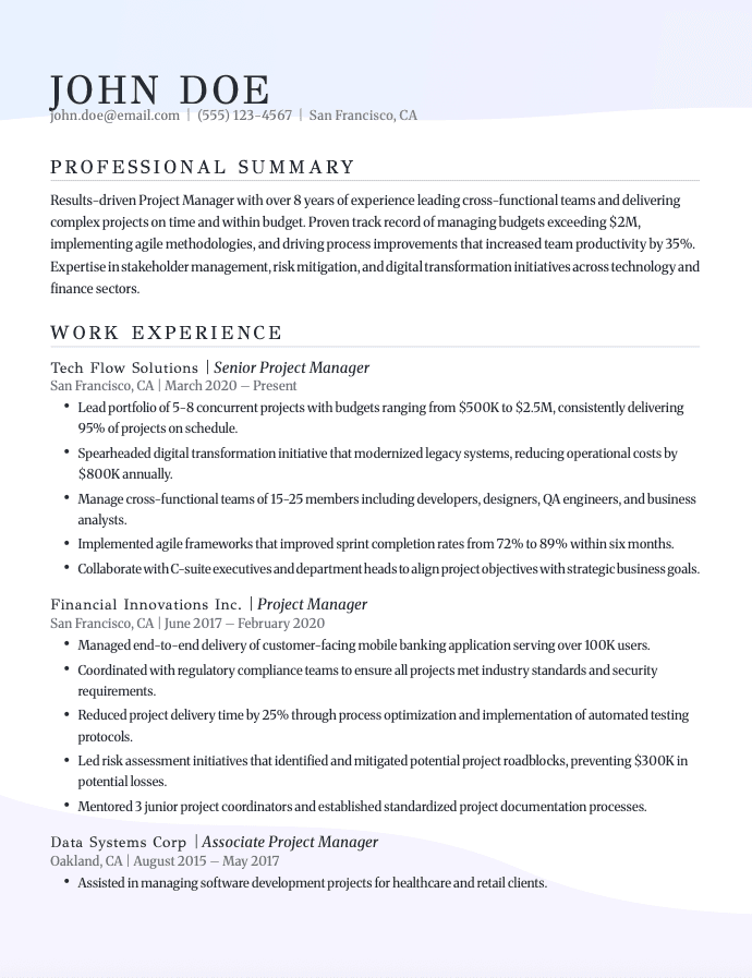 Creative Resume Template